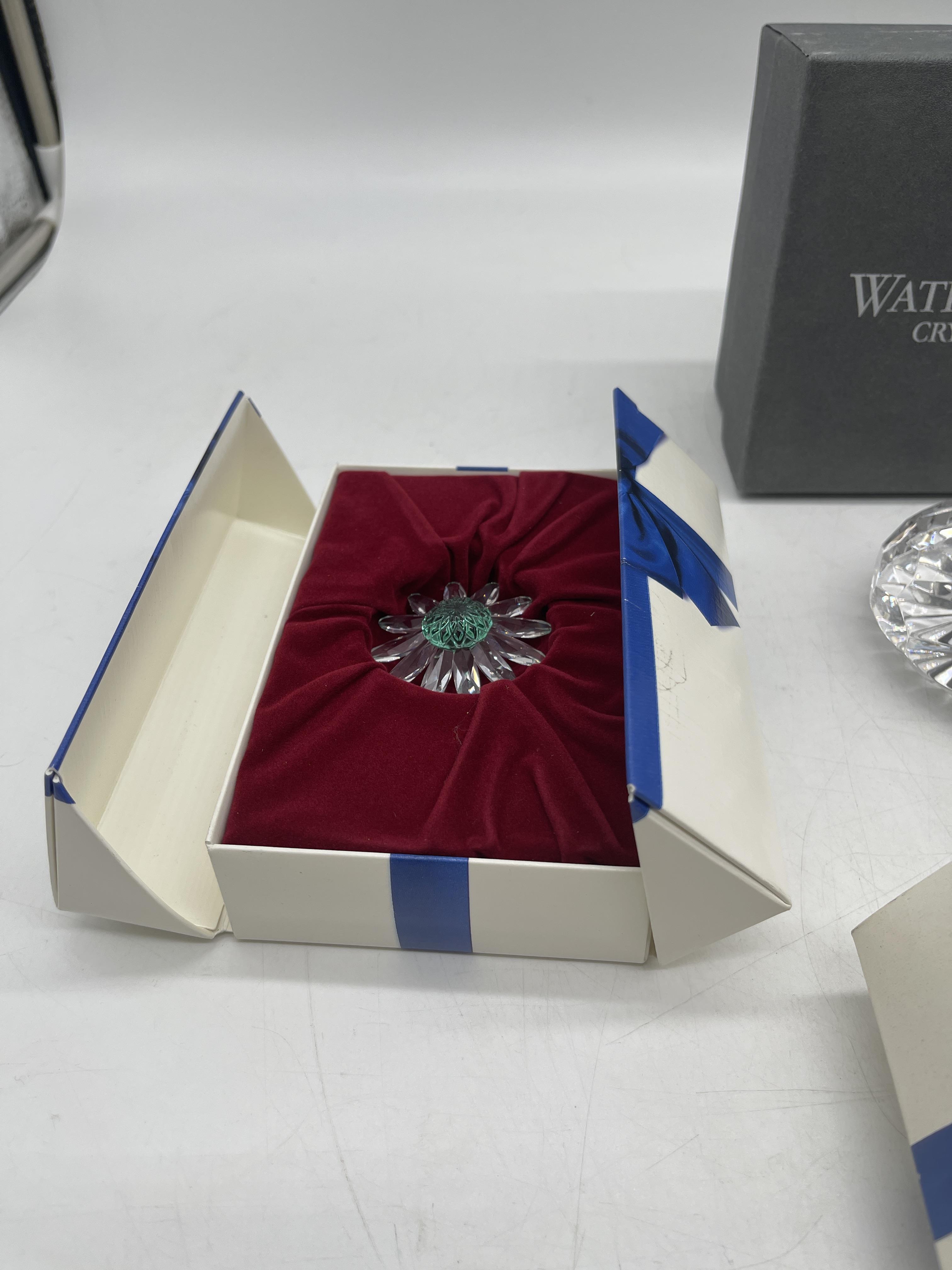 Waterford Crystal Pen Holder Paperweight along wit - Image 2 of 11