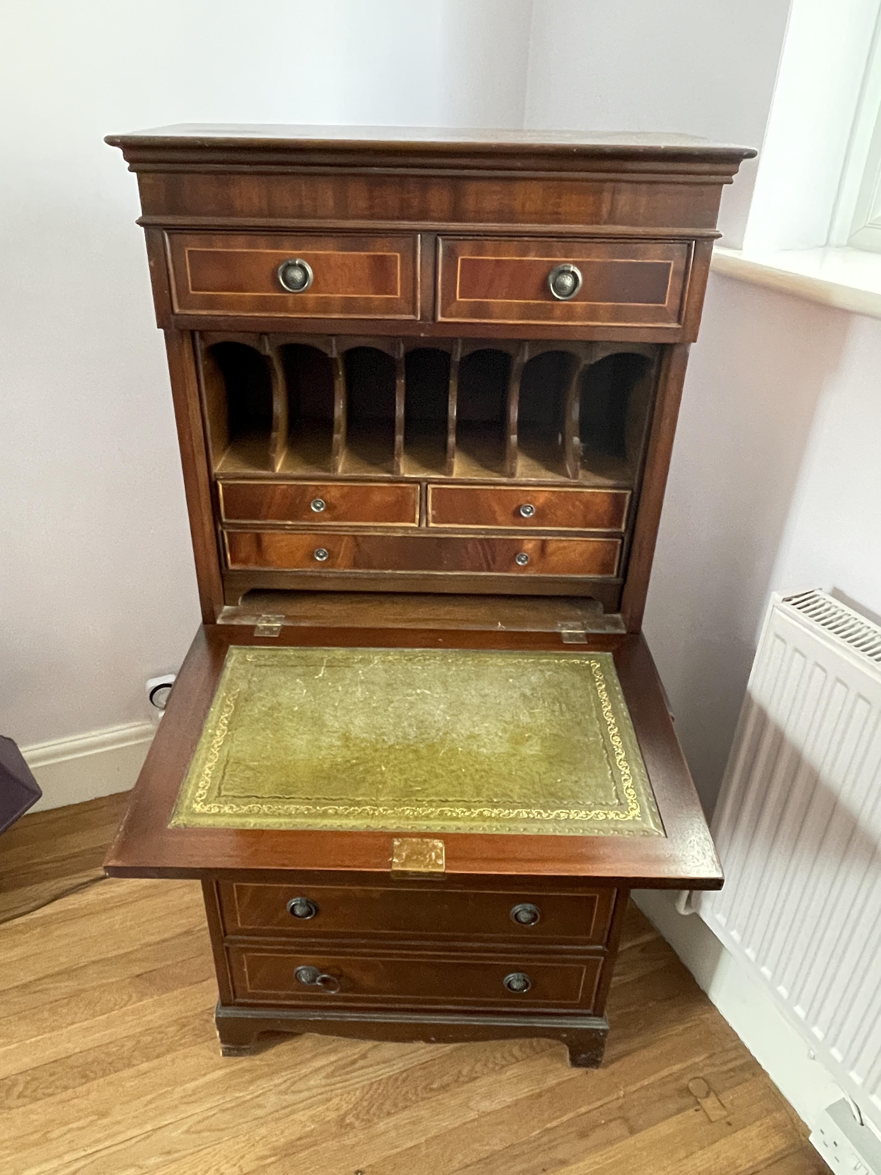 Vintage Secretaire Bureau . (To be collected from