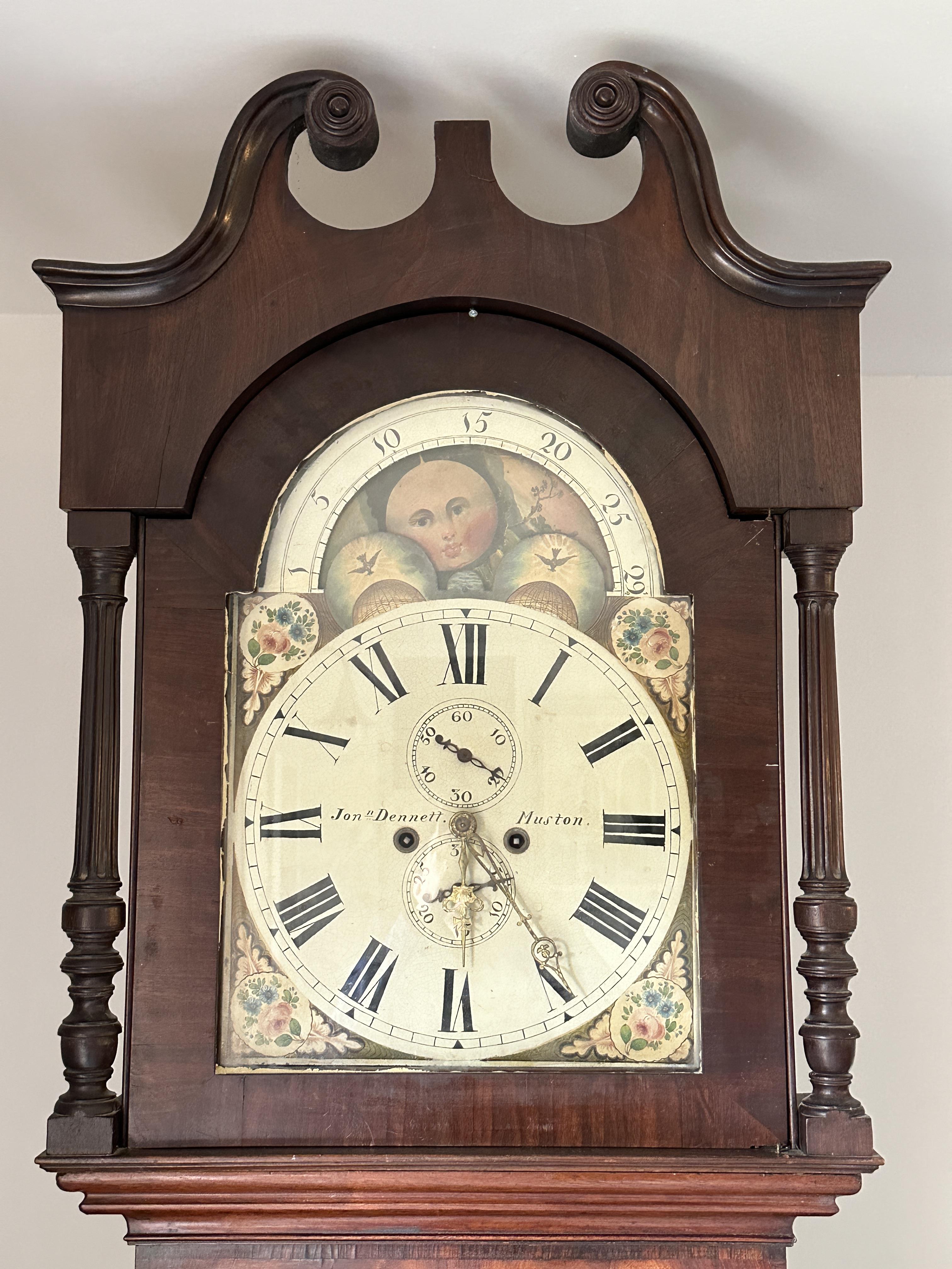 19th Century Mahogany Longcase Clock, the movement - Image 2 of 20