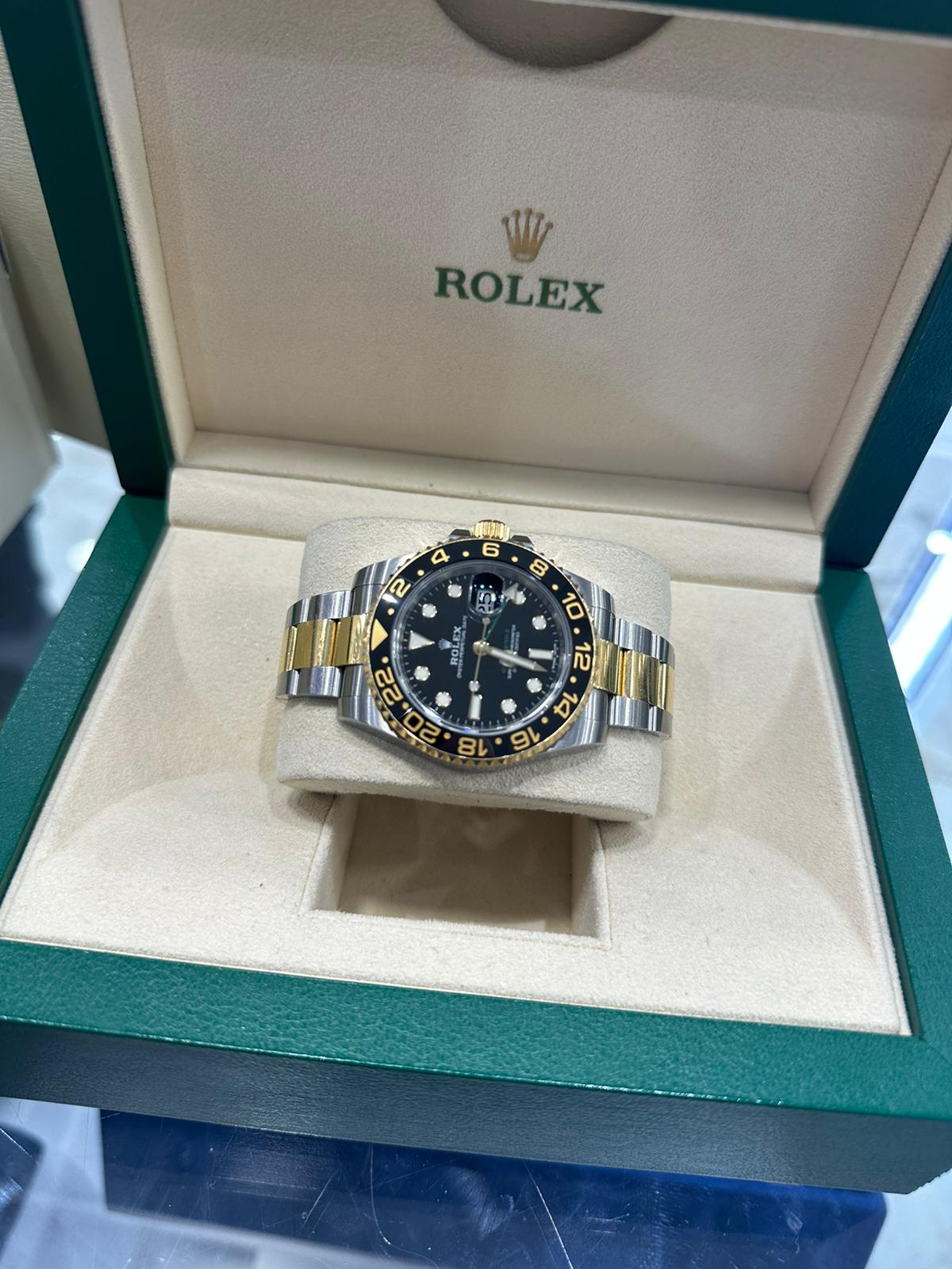 Rolex GMT-Master II steel and gold - 116713LN disc - Image 4 of 11