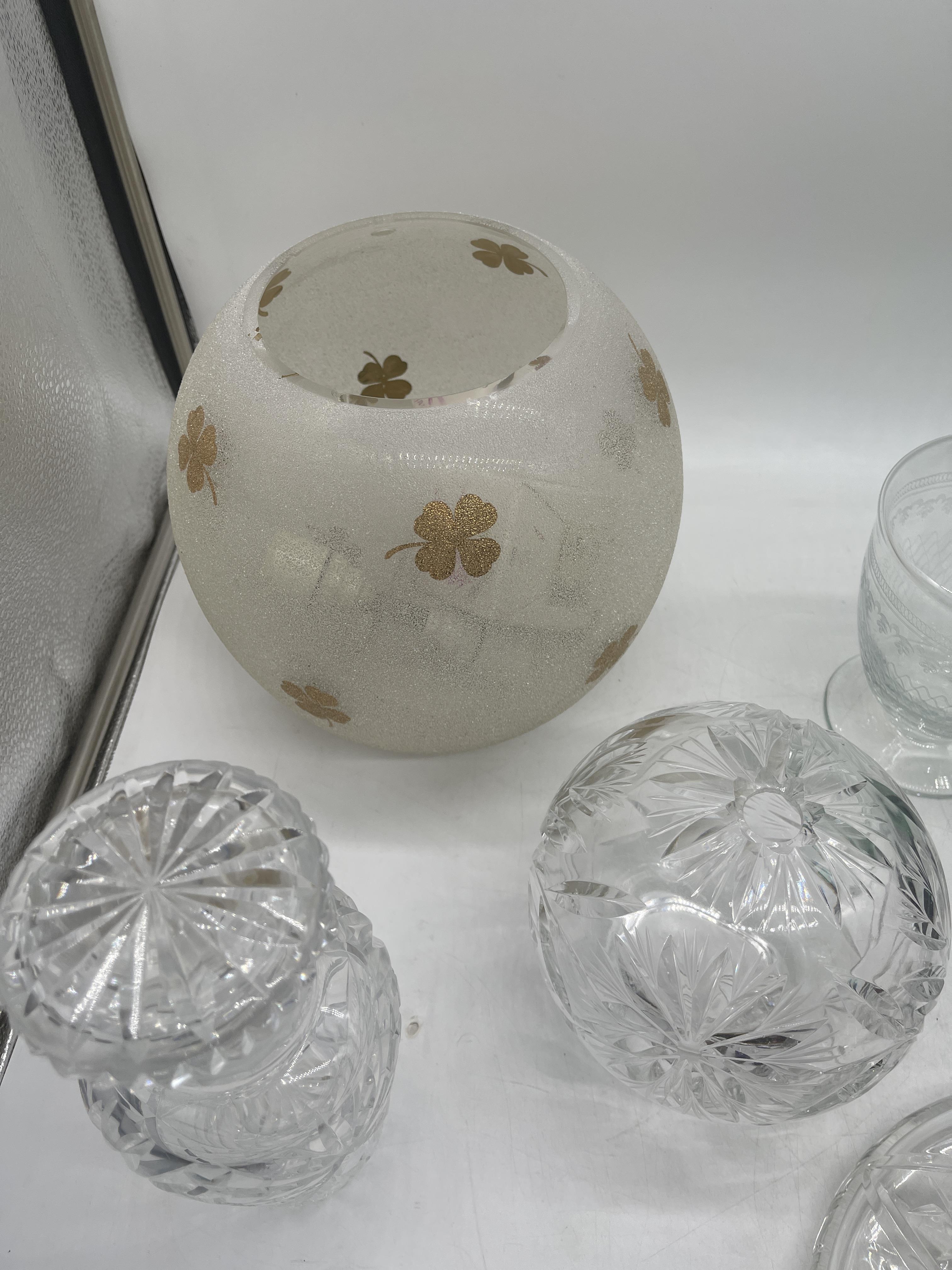 Assortment of Glassware to include Crystal, Paperw - Image 3 of 14