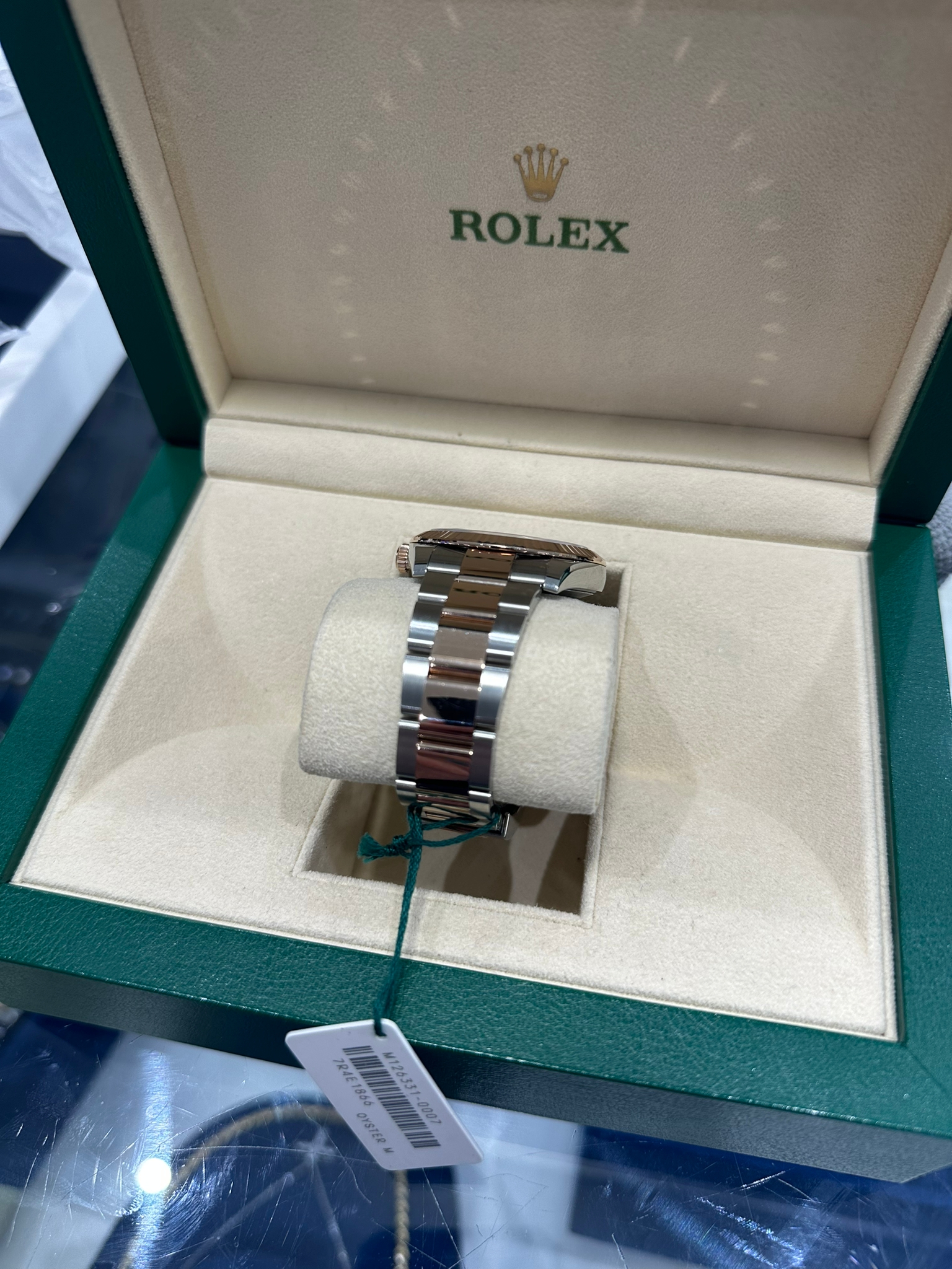 Rolex Datejust 41mm steel and rose gold with Sundu - Image 7 of 11