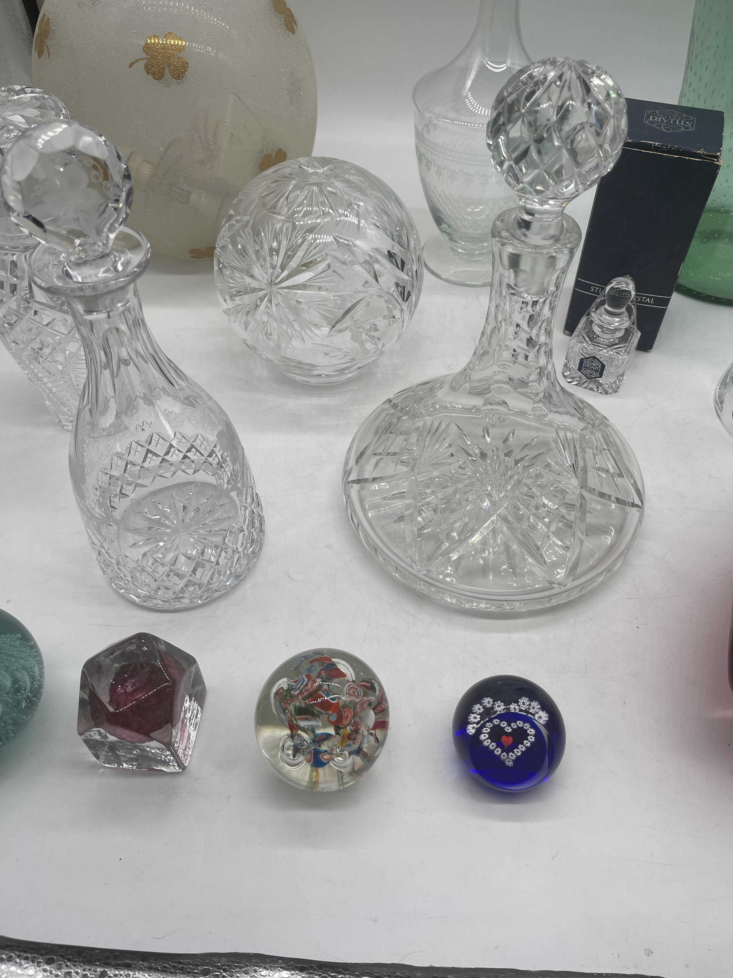Assortment of Glassware to include Crystal, Paperw - Image 12 of 14