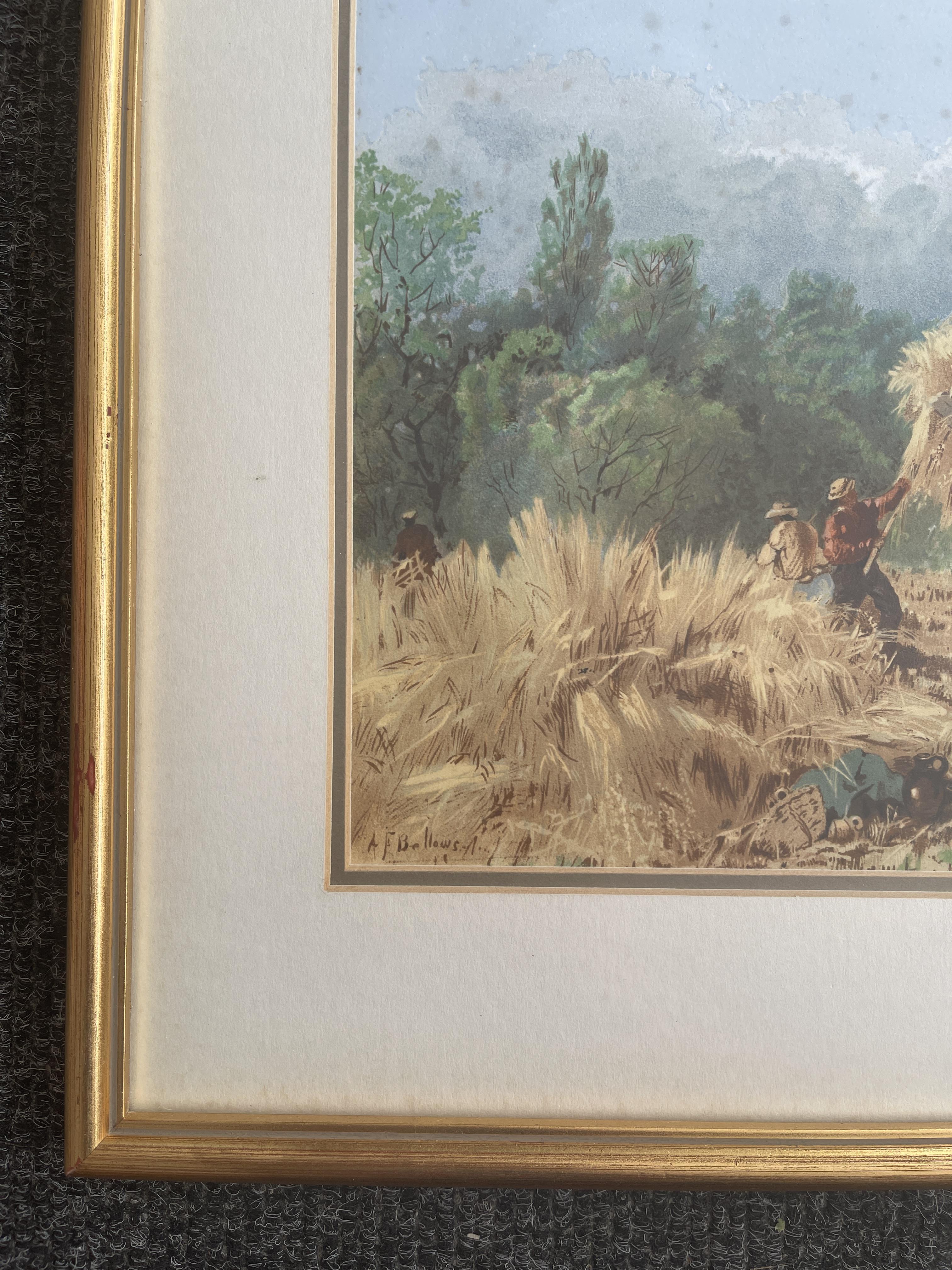Albert Fitch Bellows - Signed and Framed Watercolo - Image 10 of 22