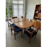 Vintage G Plan Dining Table and Chairs. (To be co
