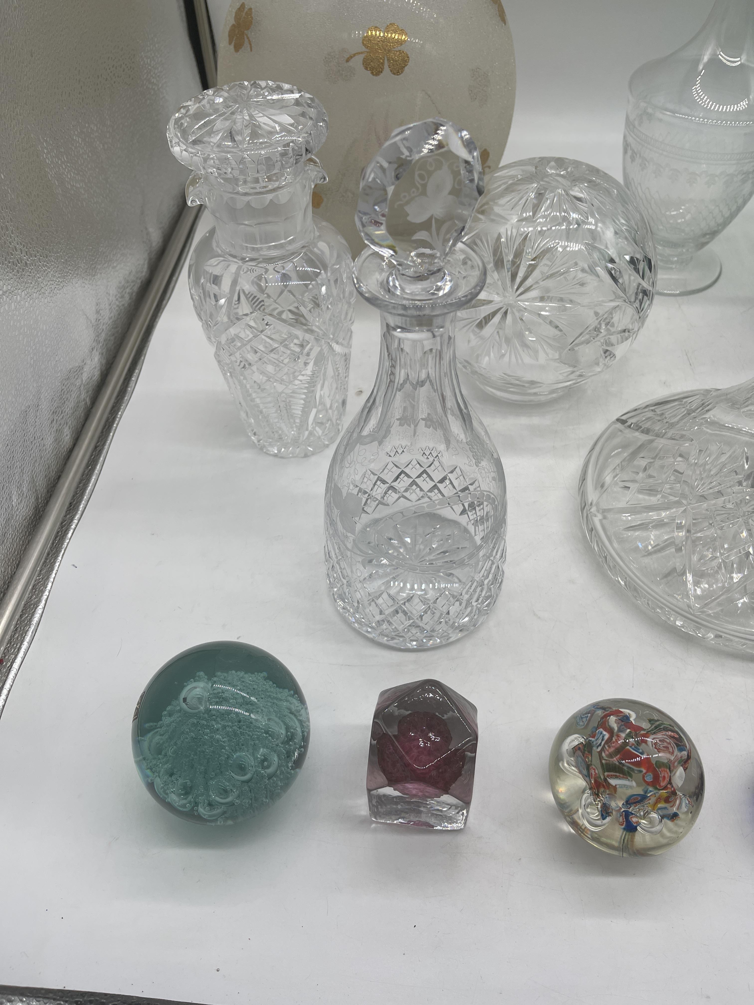 Assortment of Glassware to include Crystal, Paperw - Image 11 of 14
