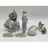 Collection of Five Lladro Figurines to include Sha