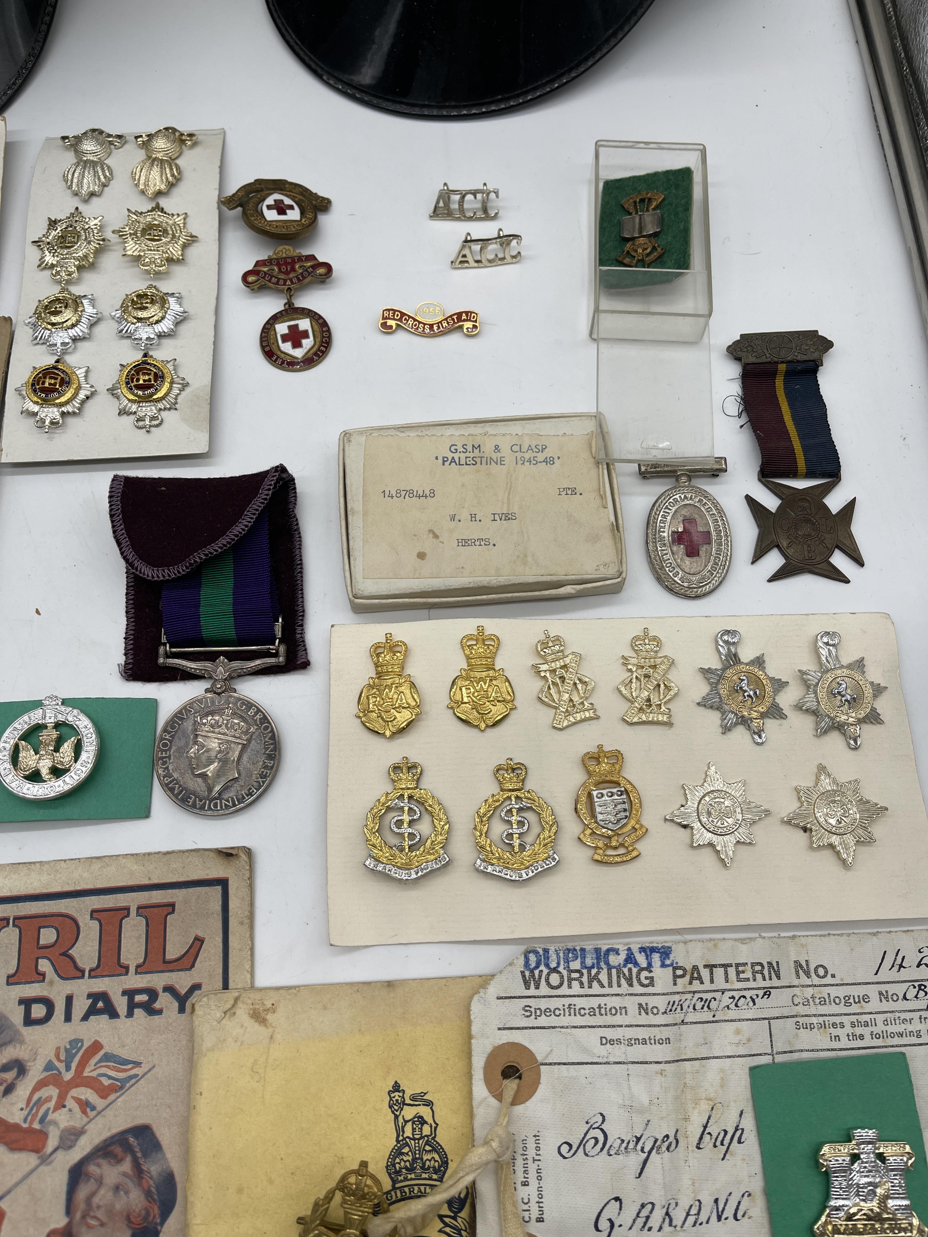 Collection of Military Memorabilia to include Badg - Image 17 of 26