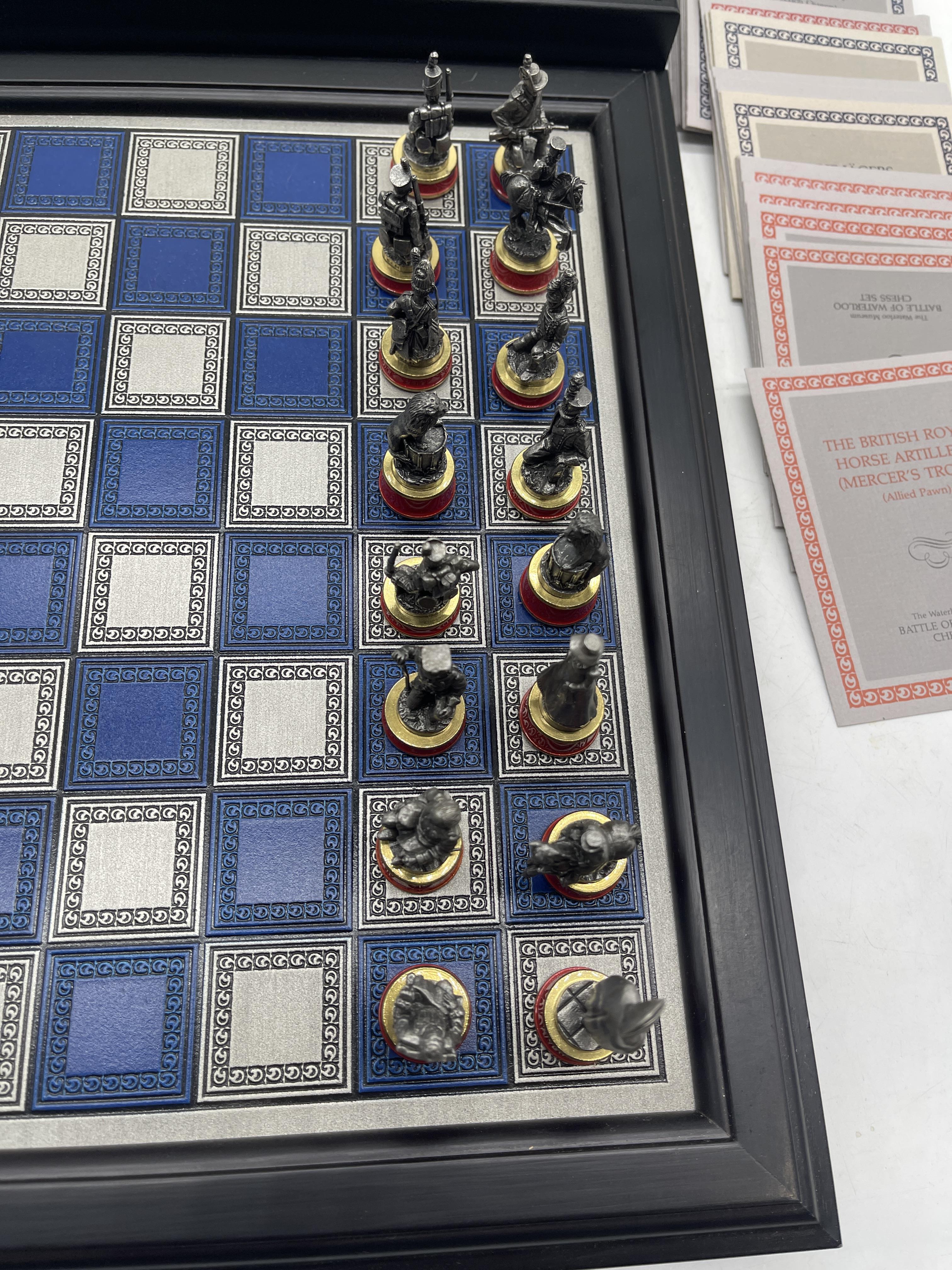 The Waterloo Museum - Battle of Waterloo Chess Set - Image 6 of 11