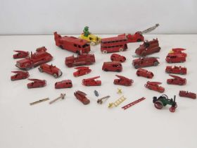 A large quantity of unboxed vintage diecast by MATCHBOX, LONE STAR, CHARBENS and others - mostly