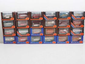 A group of EFE 1:76 scale diecast buses in mixed liveries - VG in G/VG boxes (24)