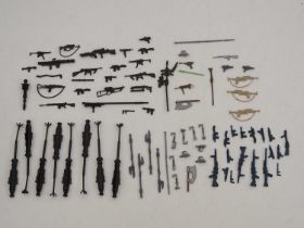 A large quantity of vintage PALITOY/KENNER 1970s/early 80s STAR WARS weapons and accessories for 3