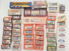 A large tray of mixed modern diecast by CORGI, LLEDO DAYS GONE etc - VG in G boxes (Q)