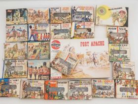 A quantity of AIRFIX figure packs and kits, both painted and unpainted figures - contents