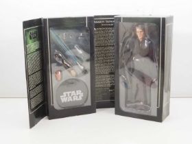 A SIDESHOW COLLECTABLES 'Order of the Jedi' series 12" Anakin Skywalker figure - VG in G/VG box