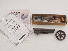 A STUART MODELS cast iron and steel kit for a stationary live steam engine - possibly incomplete - G