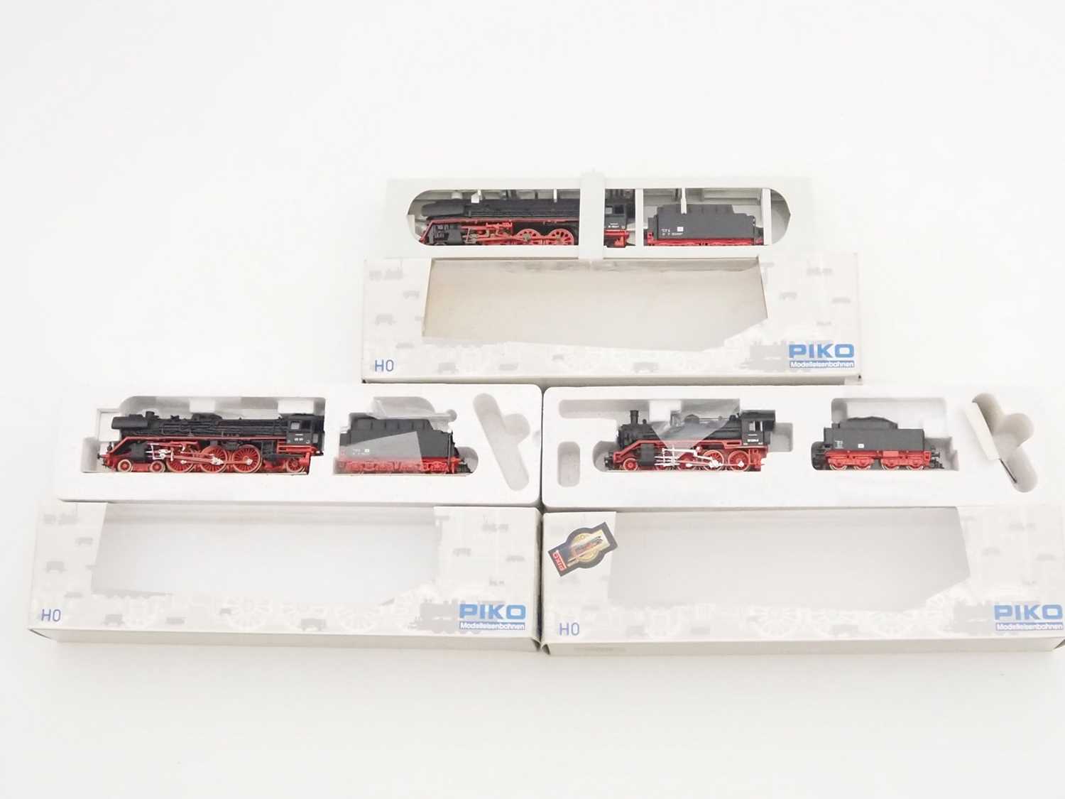 A group of PIKO HO gauge German Outline steam locos comprising Classes BR01.5, BR03.0 and BR38 all