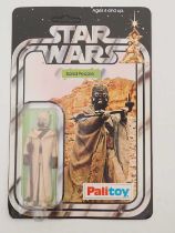 A PALITOY STAR WARS Sandpeople figure on original 12 back card (SW-12B) from the first year of