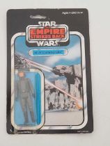A PALITOY STAR WARS 'Empire Strikes Back' AT AT Commander Figure on an original Empire Strikes