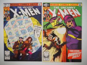 UNCANNY X-MEN #141 & 142 (2 in Lot) - (1981 - MARVEL - US & UK Price Variant) - "Days of Future