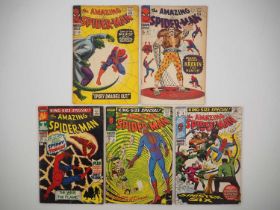 AMAZING SPIDER-MAN #45, 47 + ANNUALS #4, 5 & 6 (5 in Lot) - (1967/1969 - MARVEL - US & UK Price