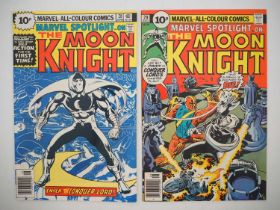 MARVEL SPOTLIGHT: MOON KNIGHT #28 & 29 (2 in Lot) - (1976 - MARVEL - UK Price Variant) - Moon