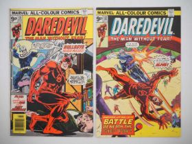 DAREDEVIL #131 & 132 - (2 in Lot) - (1976 - MARVEL - UK Price Variant) - First & Second appearance