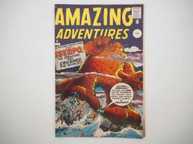 AMAZING ADVENTURES #6 (1961 - MARVEL - UK Price Variant) "Sserpo, the Creature who crushed the