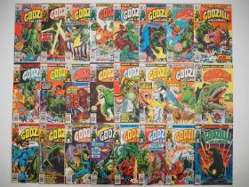 GODZILLA KING OF MONSTERS #1 to 24 (24 in Lot) - (1977/1979 - MARVEL) - Full complete run of the