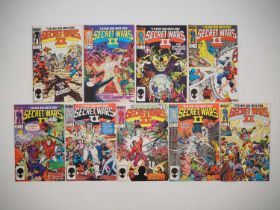 SECRET WARS II - #1, 2, 3, 4, 5, 6, 7, 8, 9 - (9 in Lot) - (1985/86 - MARVEL) - Complete Nine