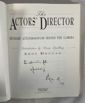 An autographed copy of THE ACTORS DIRECTOR - RICHARD ATTENBOROUGH BEHIND THE CAMERA, Mainstream