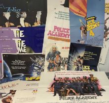 A large quantity of 1980s and 90s comedy UK Quad film posters to include: HOT DOG - THE MOVIE (