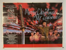 MERRY CHRISTMAS MR LAWRENCE (1983) Directed by Nagoya Oshima, starring David Bowie, British Quad