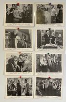 A set of 8 original Front of House cards for the movie STATE SECRET (1950) all of which have been