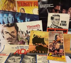A group of mixed film posters comprising: ADA (1961), GALLIPOLI (1981), LUDWIG (1973), A PRAYER