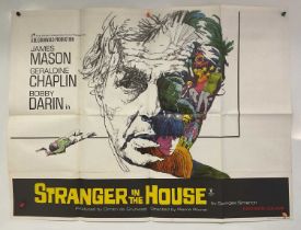 STRANGER IN THE HOUSE (COP-OUT) (1967) - UK Quad film poster - Eric Pulford art - Pierre Rouve's