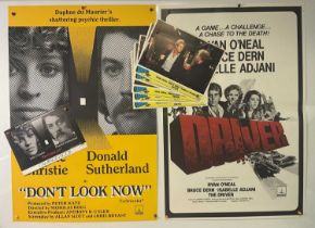 THE DRIVER (1978) British One sheet and press book together with DONT LOOK NOW (1973) U.S. one sheet