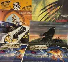 Family Adventure - A group of UK Quad film posters comprising: THE EMRALD FOREST (1985), HEY