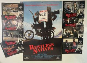 RESTLESS NATIVES (1985) British one sheet and press book (rolled / flat) (2)