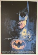 ALTERNATIVE MOVIE POSTERS - BATMAN (1989) by HANS WOODY, 2020, limited edition of only 65 (