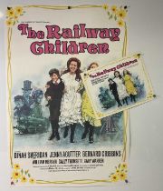THE RAILWAY CHILDREN (1970) British One sheet and press book, classic family drama starring JENNY