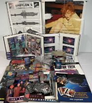 Sci-Fi interest - A collection of Sci-Fi collectibles to include a large quantity of STAR TREK