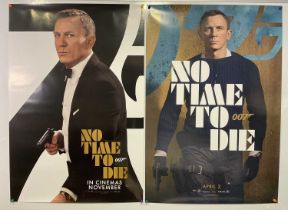 JAMES BOND - NO TIME TO DIE - pair of international one sheets - recalled April 2nd 2020 and 'In