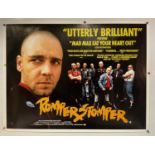 ROMPER STOMPER (1993) UK Quad film poster starring Russel Crowe, (rolled)