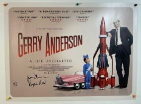 GERRY ANDERSON - A Life Uncharted - Limited edition poster for the documentary celebrating the