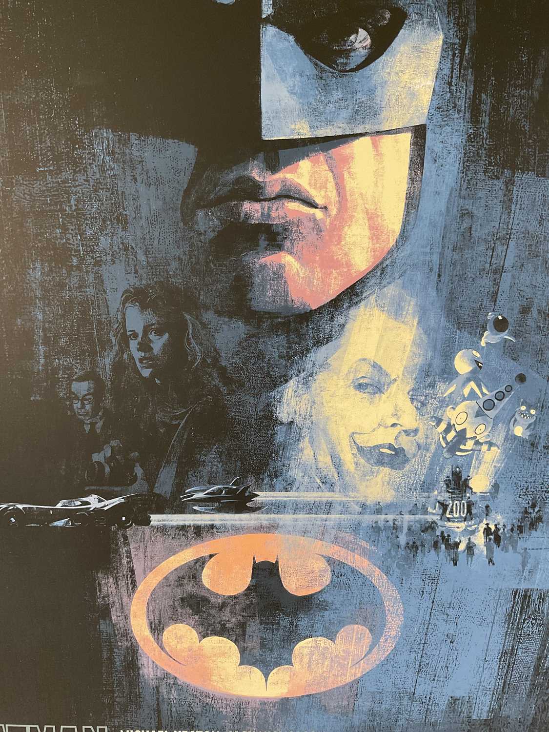 ALTERNATIVE MOVIE POSTERS - BATMAN (1989) by HANS WOODY, 2020, limited edition of only 65 ( - Bild 7 aus 7