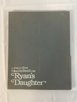 A press pack for the David Lean movie RYANS DAUGHTER (1970) signed by JOHN MILLS.