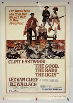 THE GOOD, THE BAD AND THE UGLY (1980s re-release) International one sheet film poster (rolled)
