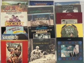 A collection of historical Action and Adventure movie Laserdiscs including: RED SONJA (1985) 1996