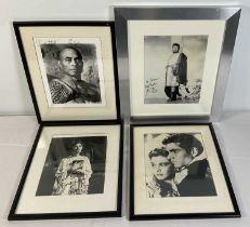 SPARTACUS AUTOGRAPHS - A collection of autographed and framed stills signed by cast members of